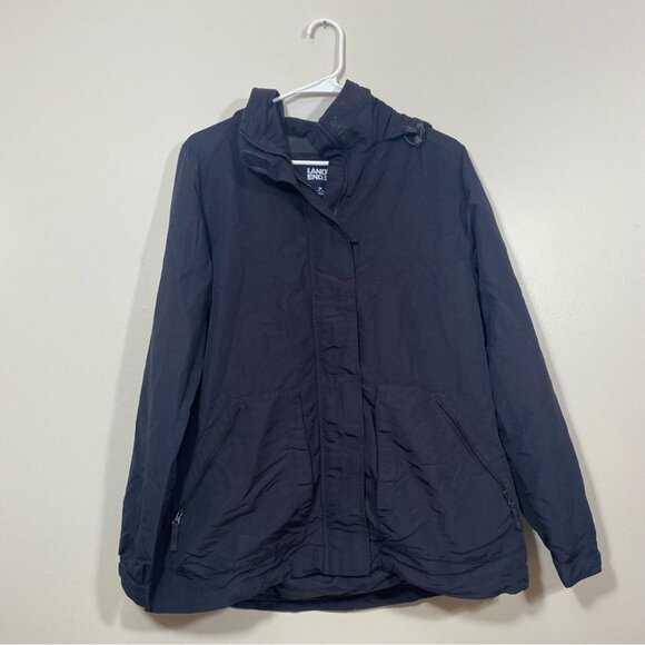 Lands' End Jackets & Blazers - Lands End Outrigger Rain Jacket